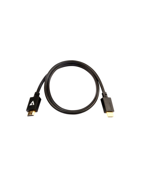 V7 Cavo video nero Pro da HDMI maschio a HDMI maschio 1 m