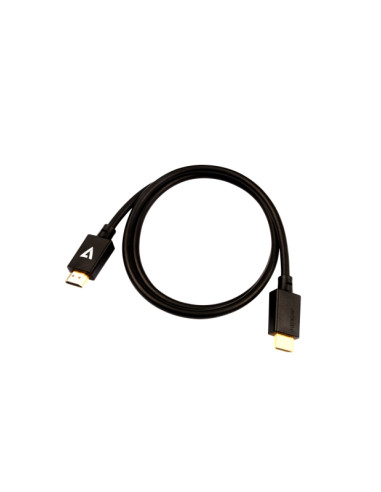 V7 Cavo video nero Pro da HDMI maschio a HDMI maschio 1 m