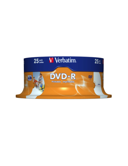Verbatim 43538 DVD vergine 4,7 GB DVD-R 25 pz