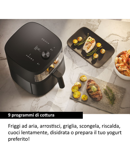 Haier I-Master Series 5 HAF5TWA 011 6,5 L Indipendente 2000 W Friggitrice ad aria calda Nero