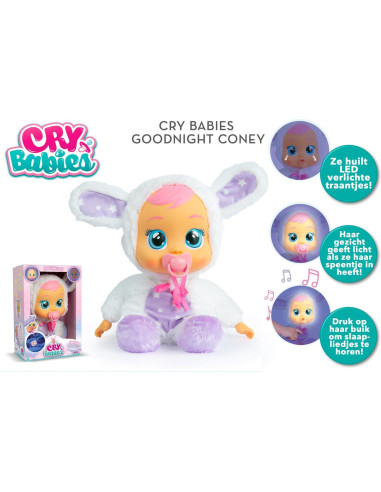 IMC Toys Cry Babies Good Night Coney