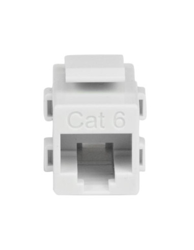 StarTech.com Accoppiatore di rete jack Keystone RJ45 Cat 6 bianco - F/F