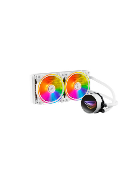 XPG LEVANTE X 240 Processore Raffreddatore ibrido 12 cm Bianco