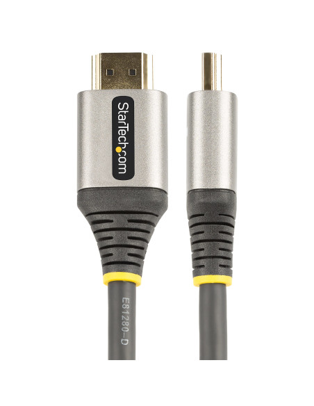 StarTech.com Cavo HDMI 2.0 Premium Certificato 50 cm - Cavo HDMI 4K 60Hz Ultra HD ad Alta Velocità con Ethernet - HDR10/ARC - C