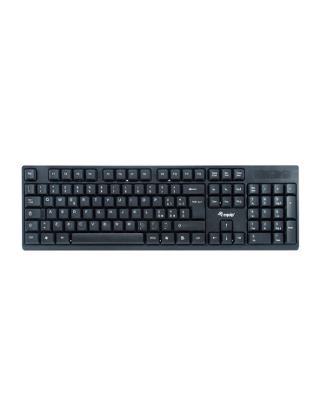 Equip 245223 tastiera Mouse incluso Ufficio RF Wireless QWERTY Italiano Nero