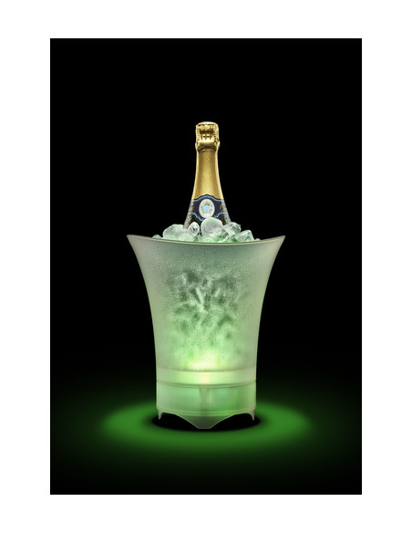 Tech Pop ICE MUSIC BUCKET Secchiello per il ghiaccio dotato di speaker bluetooth e luci