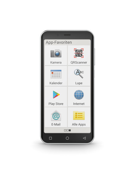 Emporia emporiaSMART5.mini 12,6 cm (4.95") SIM singola Android 13 4G USB tipo-C 4 GB 64 GB 2500 mAh Nero