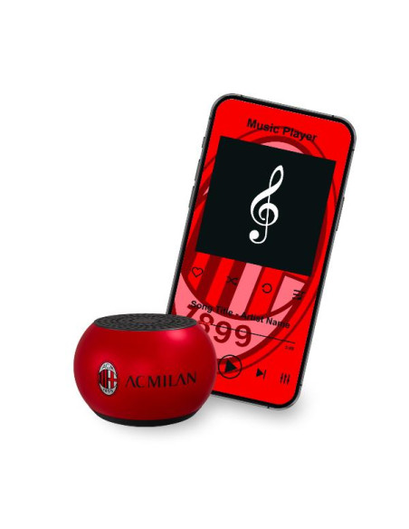 MINISPEAKER AC MILAN BLUETOOTH