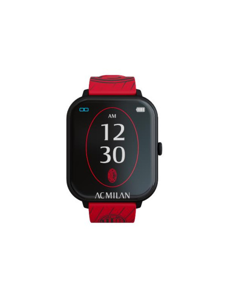 SMARTWATCH MILAN NERO - ROSSO