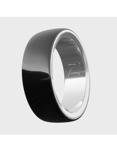 NIAH MOON SMART RING 20,80MM NERO