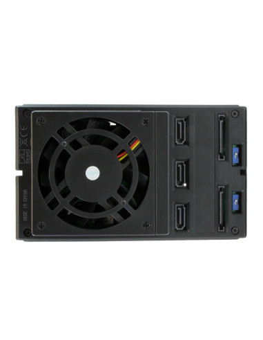 StarTech.com Scheda backplane per rack portatili hot-swap trayless in alluminio 3 alloggiamenti per SAS II/SATA III 3,5"- HDD 6