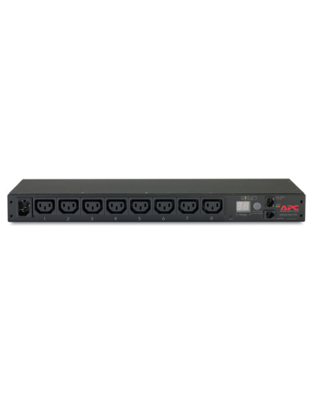 APC AP7820B unità di distribuzione dell'energia (PDU) 8 presa(e) AC 0U/1U Nero