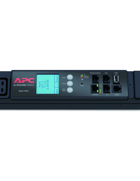 APC AP8886 unità di distribuzione dell'energia (PDU) 42 presa(e) AC 0U Nero