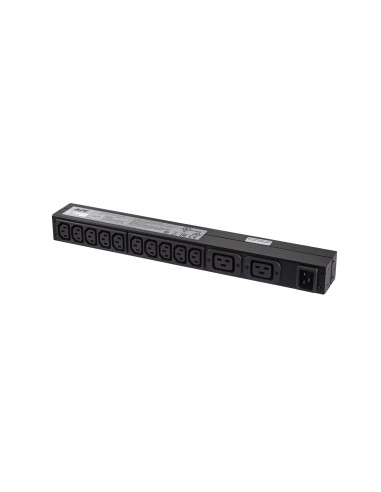 APC RACK PDU BASIC 1 U 16A 230V unità di distribuzione dell'energia (PDU) 12 presa(e) AC 0U/1U Nero