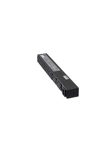 APC RACK PDU BASIC 1 U 16A 230V unità di distribuzione dell'energia (PDU) 12 presa(e) AC 0U/1U Nero