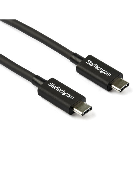 StarTech.com Cavo Thunderbolt 3 da 80 cm, 40Gbps, 100W PD, 4K/5K, Certificato Thunderbolt, Compatibile con Thunderbolt 4/USB 3.2