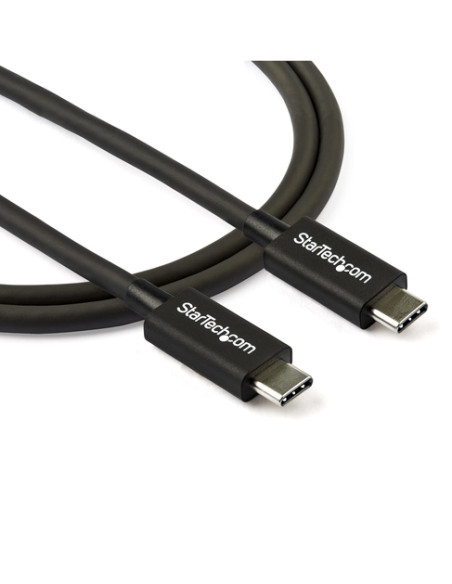 StarTech.com Cavo Thunderbolt 3 da 80 cm, 40Gbps, 100W PD, 4K/5K, Certificato Thunderbolt, Compatibile con Thunderbolt 4/USB 3.2