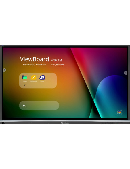 Viewsonic IFP5550-5 lavagna interattiva 139,7 cm (55") 3840 x 2160 Pixel Touch screen Nero HDMI
