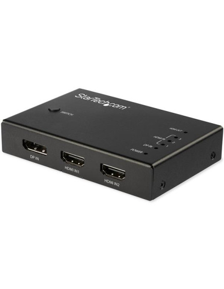 StarTech.com Switch Commutatore a 4 porte HDMI - 3x HDMI e 1x DisplayPort - 4K 60Hz