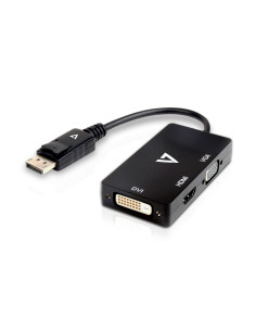 V7 Adattatore DisplayPort (m) a VGA, HDMI o DVI (f)