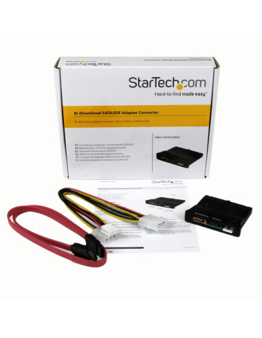 StarTech.com Convertitore adattatore bidirezionale SATA/IDE