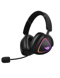 ASUS ROG DELTA II Auricolare Con cavo e senza cavo A Padiglione Gaming USB tipo-C Bluetooth Nero