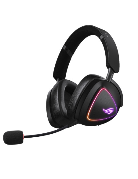 ASUS ROG DELTA II Auricolare Con cavo e senza cavo A Padiglione Gaming USB tipo-C Bluetooth Nero