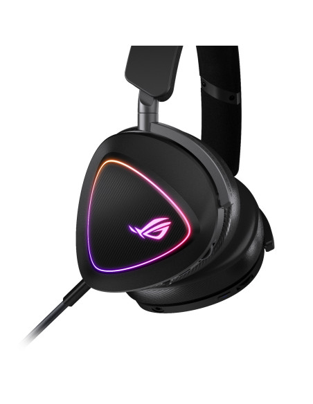 ASUS ROG DELTA II Auricolare Con cavo e senza cavo A Padiglione Gaming USB tipo-C Bluetooth Nero