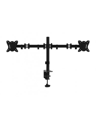 Equip Staffa di montaggio da tavolo articolata per doppio monitor da 13” a 27”