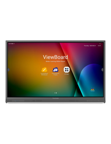 Viewsonic IFP6552-2F visualizzatore di messaggi Pannello piatto per segnaletica digitale 165,1 cm (65") LCD 450 cd/m² 4K Ultra 