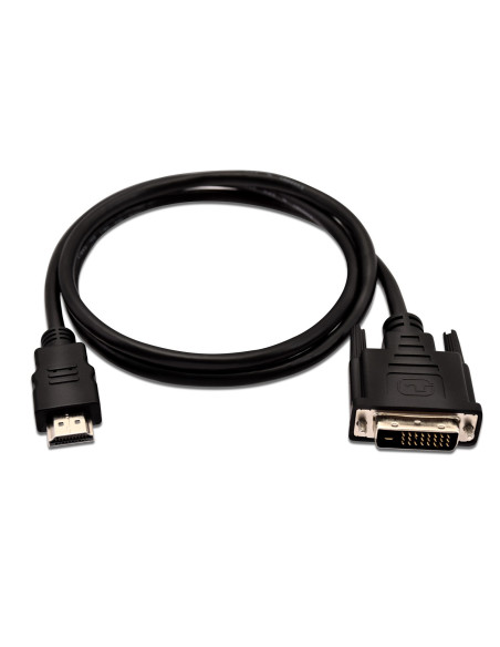 V7 1 m 3,3 piedi HDMI (m) a DVI-D Dual Link (m), nero