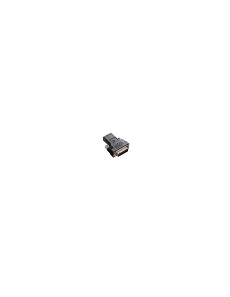 V7 Adaptador negro de vídeo con conector DVI-D macho a HDMI hembra