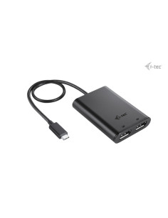 i-tec USB-C Dual 4K/60Hz (single 8K/30Hz) DP Video Adapter 2