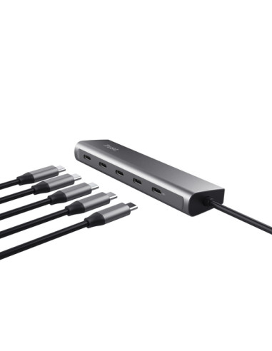 Trust Halyx USB 3.2 Gen 1 (3.1 Gen 1) Type-C Argento