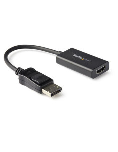 StarTech.com Adattatore DisplayPort a HDMI 4K 60Hz - Convertitore video attivo da DP 1.4 a HDMI 2.0 - Dongle/Cavo adattatore per