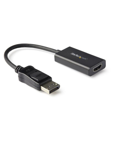StarTech.com Adattatore DisplayPort a HDMI 4K 60Hz - Convertitore video attivo da DP 1.4 a HDMI 2.0 - Dongle/Cavo adattatore per