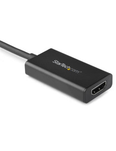 StarTech.com Adattatore DisplayPort a HDMI 4K 60Hz - Convertitore video attivo da DP 1.4 a HDMI 2.0 - Dongle/Cavo adattatore per 2