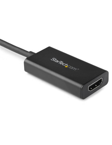 StarTech.com Adattatore DisplayPort a HDMI 4K 60Hz - Convertitore video attivo da DP 1.4 a HDMI 2.0 - Dongle/Cavo adattatore per
