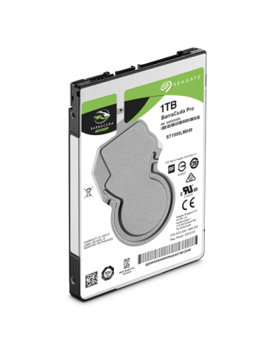 Seagate Barracuda Pro disco rigido interno 1 TB 7200 Giri/min 128 MB 2.5" Serial ATA III