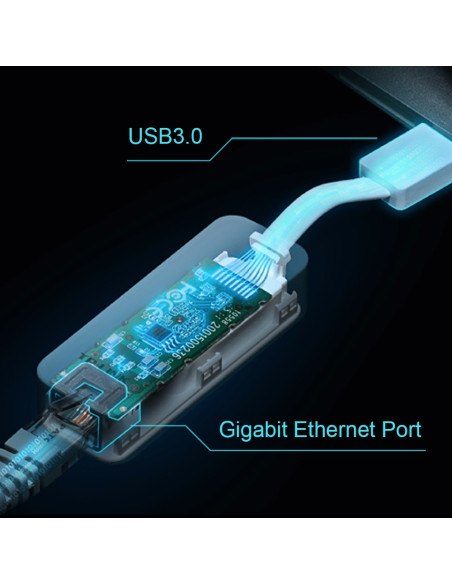 TP-Link UE300 scheda di rete e adattatore Ethernet 1000 Mbit/s