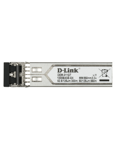 D-Link DEM-311GT modulo del ricetrasmettitore di rete Fibra ottica 1000 Mbit/s SFP 850 nm