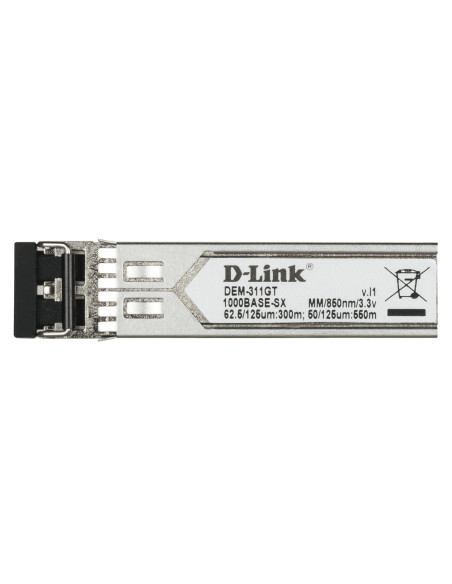 D-Link DEM-311GT modulo del ricetrasmettitore di rete Fibra ottica 1000 Mbit/s SFP 850 nm