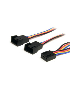 StarTech.com Cavo sdoppiatore per alimentatore ventola 4 pin 12'' - F/M
