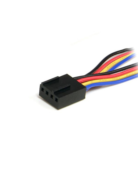 StarTech.com Cavo sdoppiatore per alimentatore ventola 4 pin 12'' - F/M