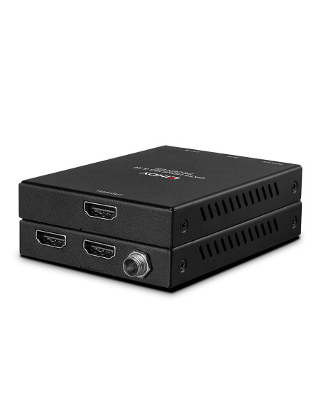 Lindy 38205 moltiplicatore AV Trasmettitore e ricevitore AV Nero