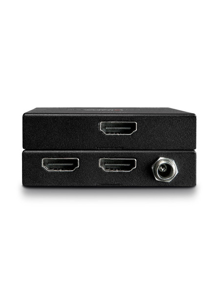 Lindy 38205 moltiplicatore AV Trasmettitore e ricevitore AV Nero