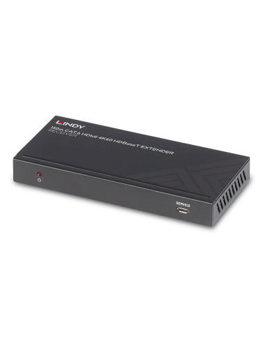 Lindy 38217 moltiplicatore AV Trasmettitore e ricevitore AV Nero