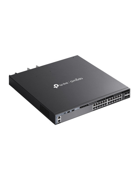 TP-Link Omada SG6428XHP switch di rete Gestito L3 Gigabit Ethernet (10/100/1000) Supporto Power over Ethernet (PoE) 1U Nero