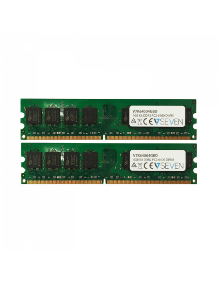 V7 4GB DDR2 PC2-6400 800MHZ DIMM Modulo di memoria V7K64004GBD