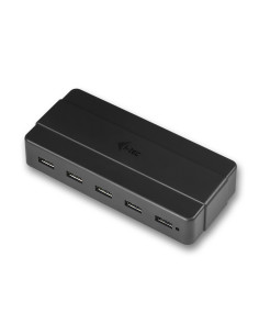 i-tec U3HUB742 hub di interfaccia USB 3.2 Gen 1 (3.1 Gen 1) Type-B 5000 Mbit/s Nero